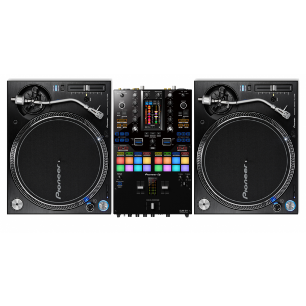 SET:2x Pioneer PLX-1000 + 1x Pioneer DJM-S11